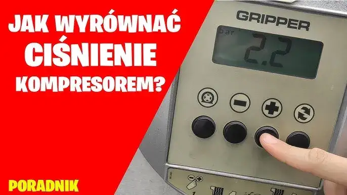 Kompresor na stacji benzynowej instrukcja