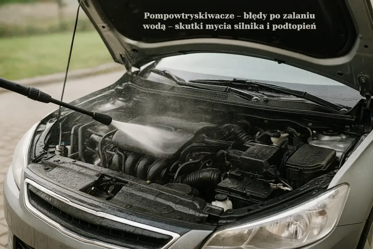 ryzyko uszkodzenia silnika po myciu