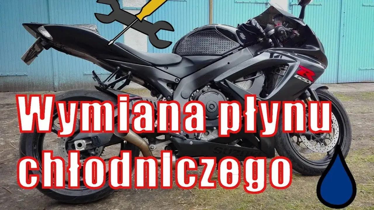 wymiana płynu chłodniczego motocykl